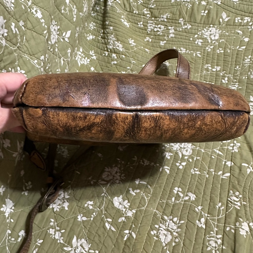 Patricia Nash Brown Leather Crossbody Bag - Picture 3 of 10